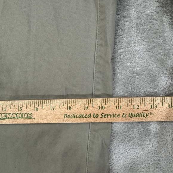 Lee Pants Mens 44x32 Extreme Comfort Gray Chino Office Casual Stretch Straight - Picture 10 of 15